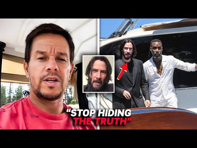 Mark Wahlberg EXPOSES Keanu Reeves HIDING Diddy’s DARK Hollywood Secrets!