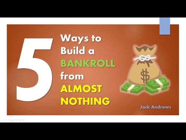 Building a Sports Betting BANKROLL from ALMOST NOTHING!