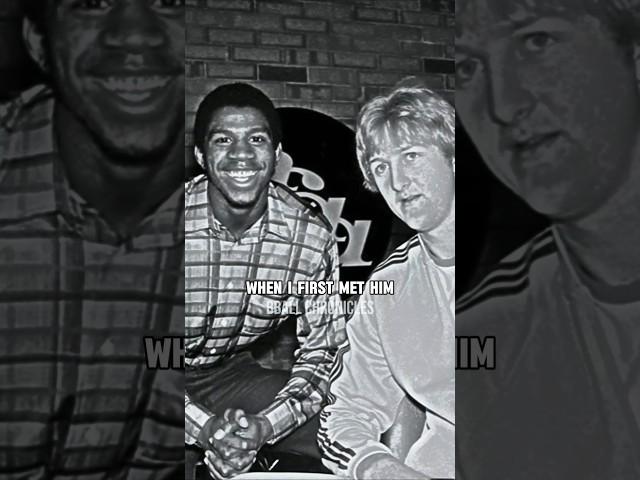 One of the Best Larry Bird Stories From Magic Johnson | @AllTheSmokeProductions #shorts