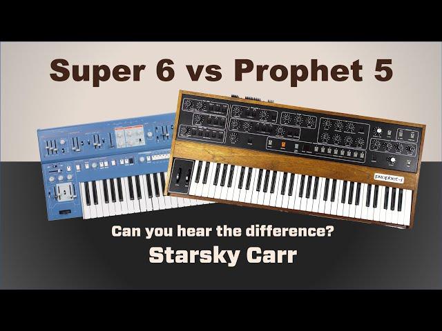 UDO SUPER6 VS PROPHET5 // How close can you get?