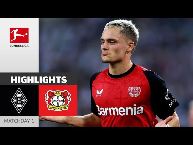 Last-Minute-Winner Wirtz! | Borussia M'gladbach - Bayer 04 Leverkusen 2-3 | Highlights | MD 1 – BULI