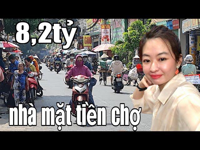 bán nhà mặt tiền chợ giãn dân p Hiệp Thành quận 12, vị trí sầm uất đắc địa vô cùng