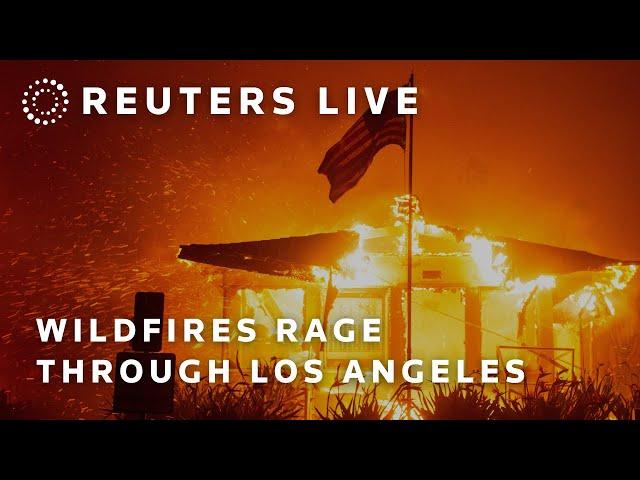 LIVE: Wildfires rip through Los Angeles area