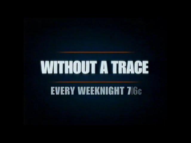 TNT: We Know Drama — "Without a Trace" promo (2006)