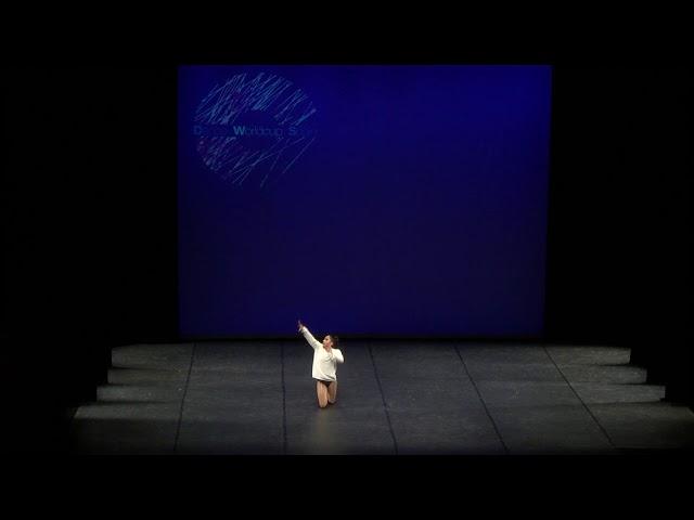 abigail nieva 12 años. children solo modern. dance world cup spain 2018.