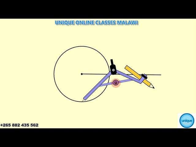 Form 4 Maths - Tangent construction