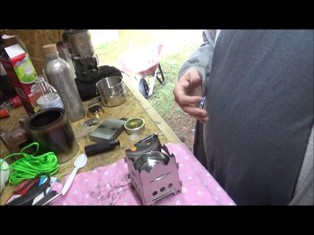 Amazon wood and alcohol stove