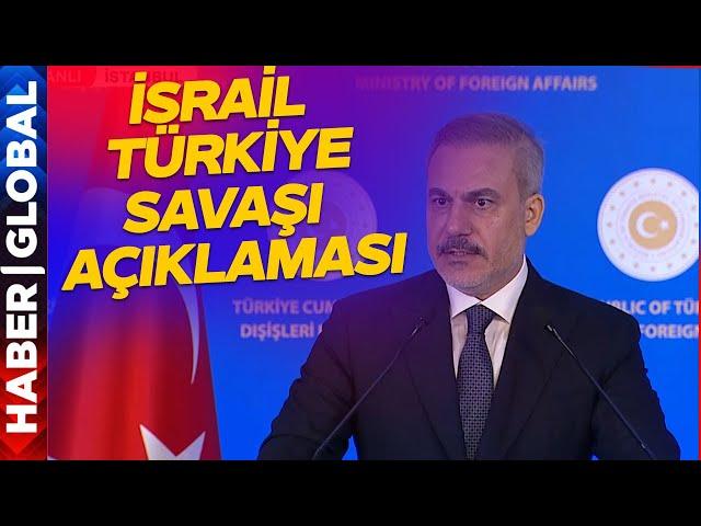 Hakan Fidan'a İsrail Türkiye Savaşı Sorusu: İsrail'in Sorunu...