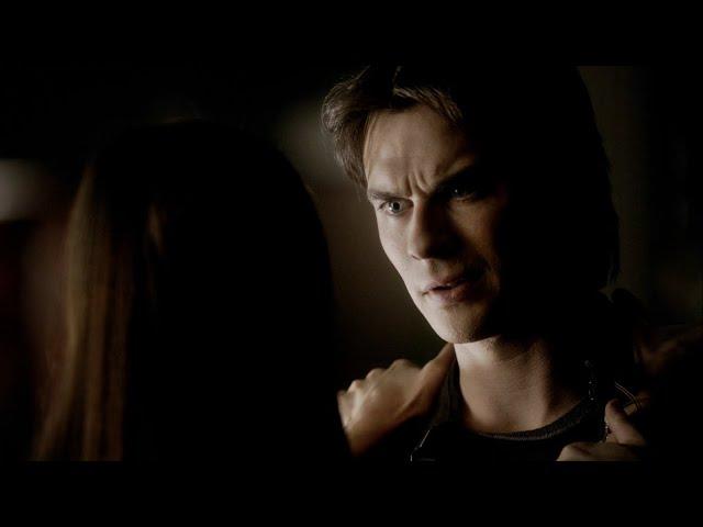 TVD 4x11 - Damon tells Elena he wants to apologize to Jeremy, she doesn't know he's compelled | HD