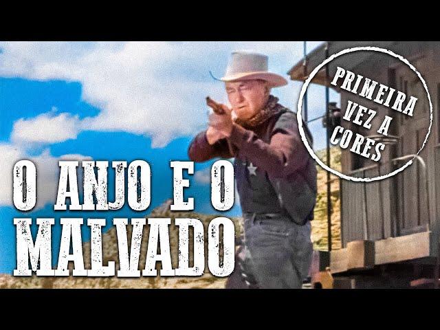 O Anjo e o Malvado | John Wayne | Colorido