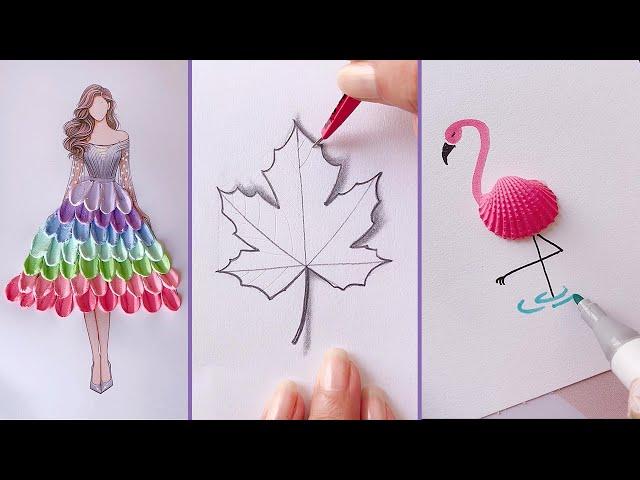 15 Cool Art ideas || Painting tutorials || Easy Art Tips & Hacks