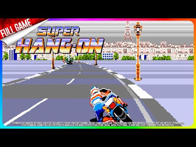 Super Hang-On ‧ Original + Arcade Mode [Sega Genesis Longplay ‧ US]