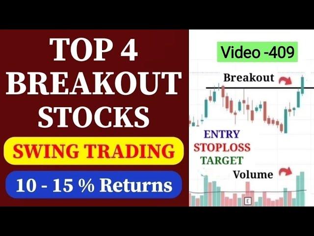 Top 4 Breakout Stocks For Tomorrow //Breakout Stocks For Swing Trading //Swing Stocks For Next Week