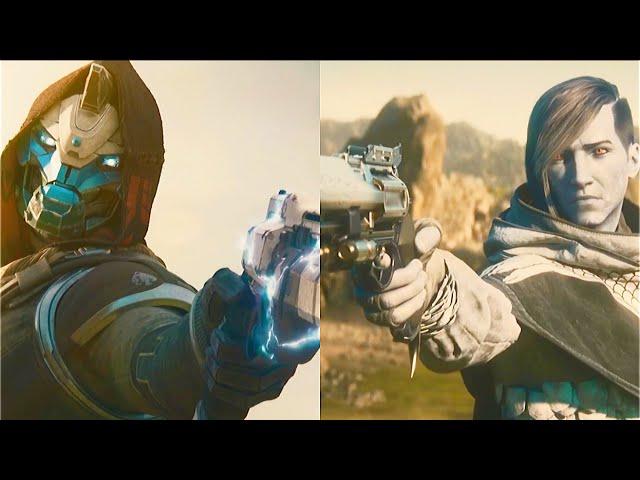 CAYDE 6 vs CROW Fight Scene Cutscene - Destiny 2: Season of the Wish Finale - The Final Shape Begins