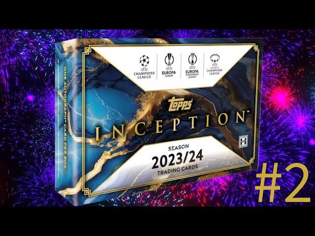 ANOTHER BOX! Opening another 2023/2024 Topps Inception Soccer Hobby Box!