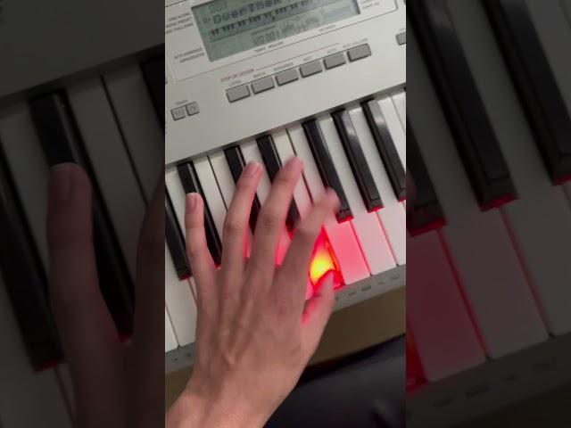My Casio LK-280 Piano #casio #shorts #piano