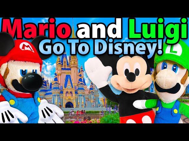 Crazy Mario Bros: Mario and Luigi Go To Disney!