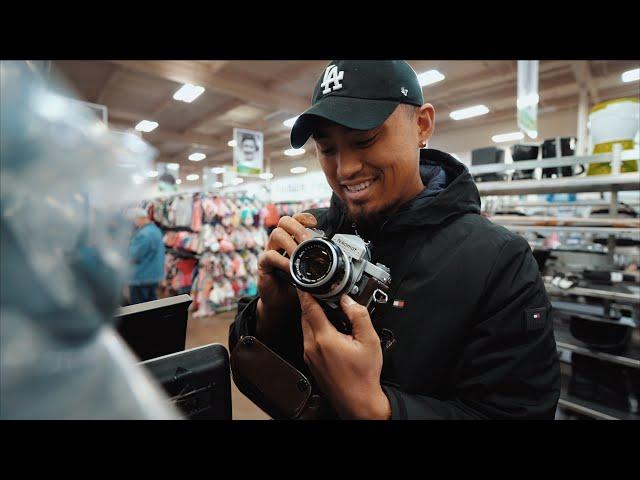 CRAZY THRIFT FINDS! $400 FILM CAMERAS FOR $50