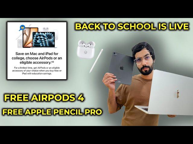 BACK TO SCHOOL SALE 2025 Is LIVE | Free AirPod's with Ipad And Macbook |