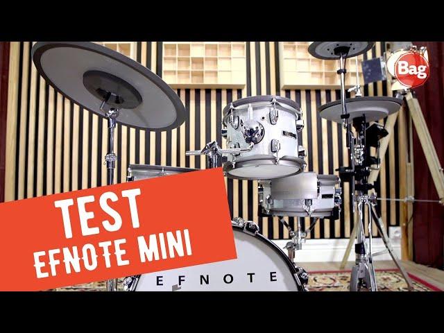 EFnote mini | E-Drum Demo | Test | Review | Sounds | Baguetterie