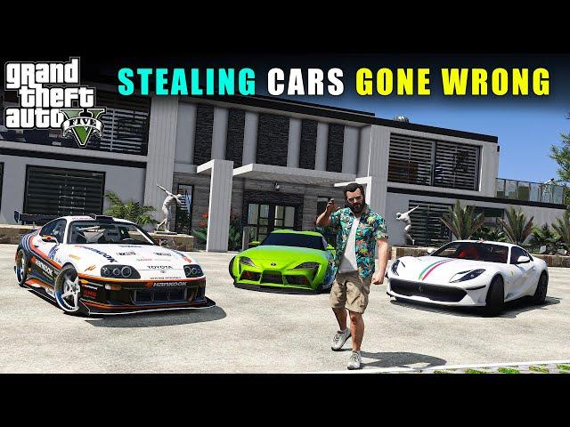 STEALING ROYAL VINTAGE CARS FOR MONEY | GTA V GAMEPLAY