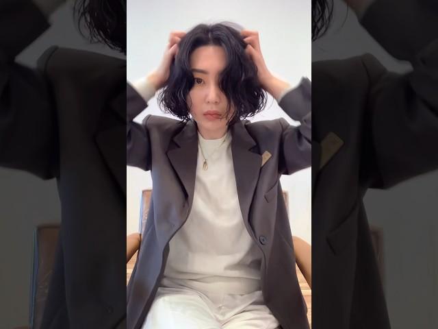#단발 #단발펌 #단발s컬펌 #단발히피펌 #단발젤리펌 #히피펌 #나나단발 #나나단발