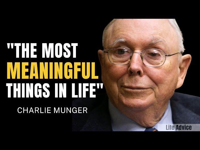 Charlie Munger's The Most Meaningful Things In Life... | Daily Journal 2017 【C:C.M Ep.254】