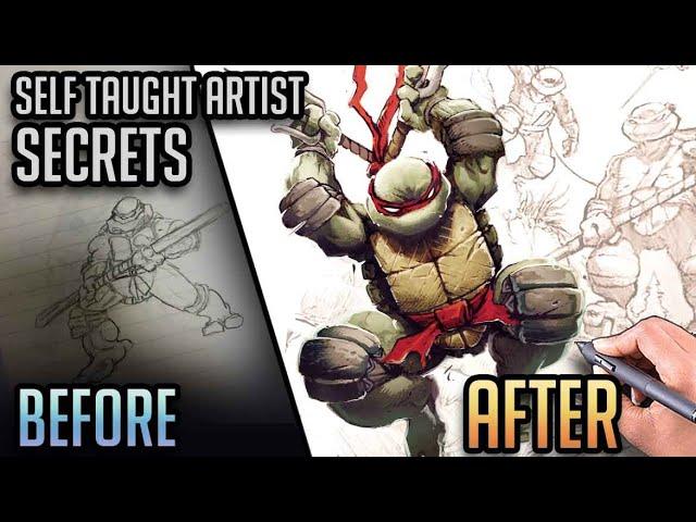 SELF TAUGHT ARTIST SECRETS AND STRATEGIES