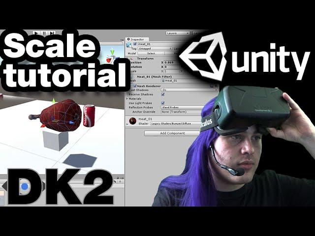 Oculus Rift DK2 + Unity 5 - Scale tutorial