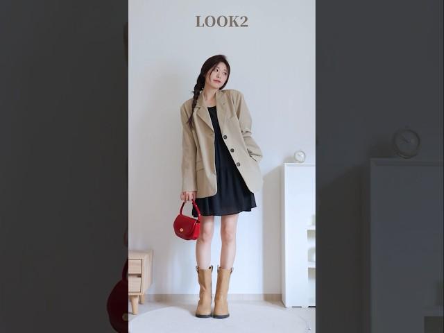 1 Jacket 5 OutfitKorean spring fashion