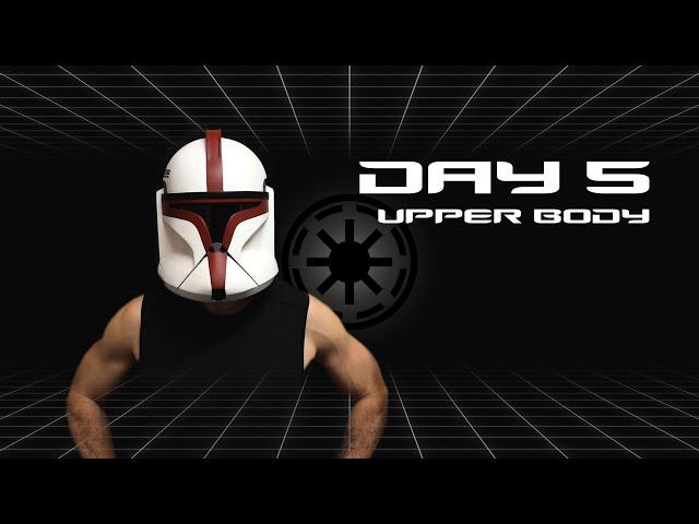 10 Minute Upper Body Bodyweight Training | Star Wars Workout | Day 5 Cadet 2.0