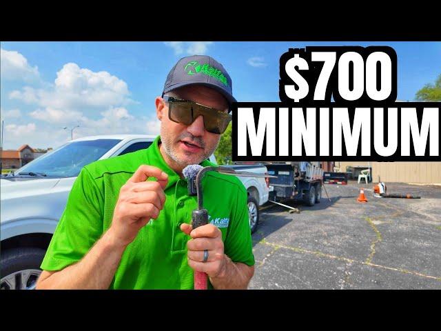 Why We Have a $700 Minimum to Do Any Landscaping Job