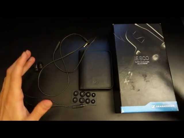 Review of the Sennheiser IE800 Earphones - By TotallydubbedHD