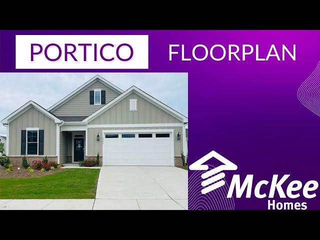 Portico Classic Floor Plan by McKee Homes