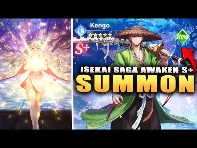 ISEKAI SAGA AWAKEN S+ SUMMONS & GAMEPLAY! (fun idle game)