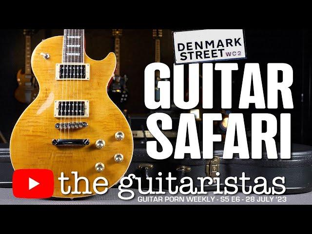 Denmark St Guitar Safari - A Tour of London's Famous 'Guitar Porn' Central