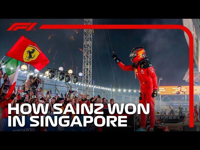 Carlos Sainz's Marina Bay Masterclass | 2023 Singapore Grand Prix