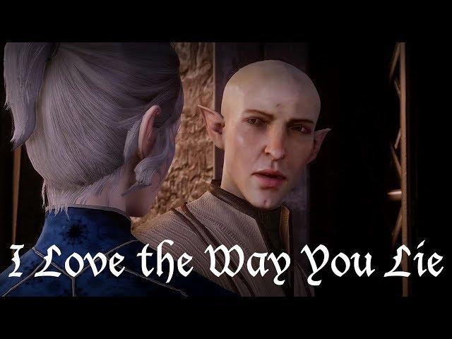 Solas x Lavellan - Love the Way You Lie (Dragon Age)