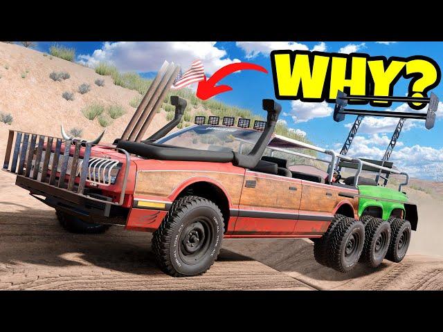 This Might be the WEIRDEST Car Ever in BeamNG Drive Mods!