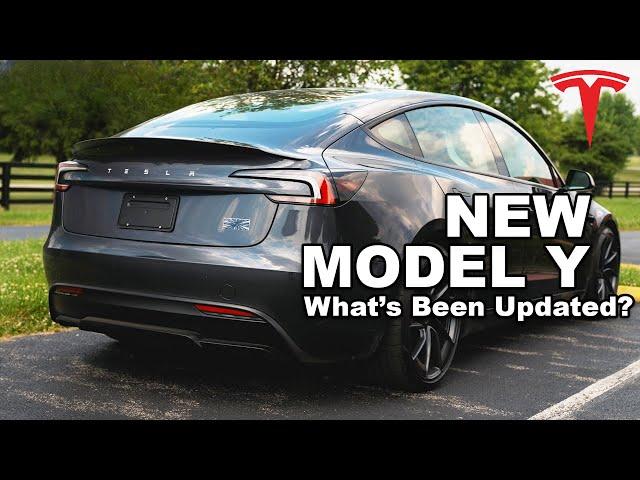 New 2024 Tesla Model Y Review! Refresh With Ambient Lightning, New Dashboard And More