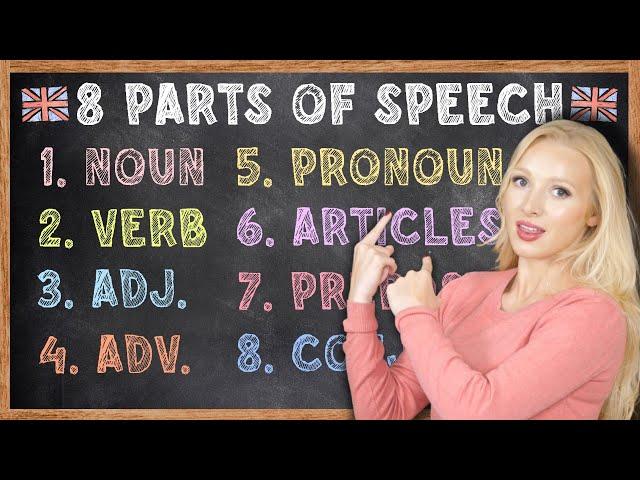 The 8 Parts of Speech in English Grammar (+ Free PDF & Quiz)