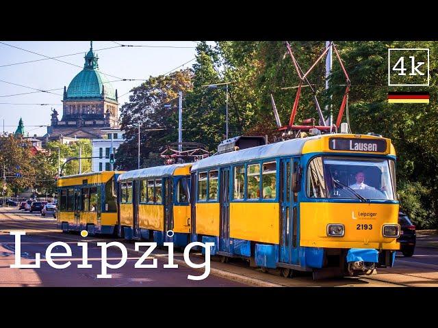 Leipzig, Germany 4k Walking Tour - With Captions [4K/60fps] [2023]