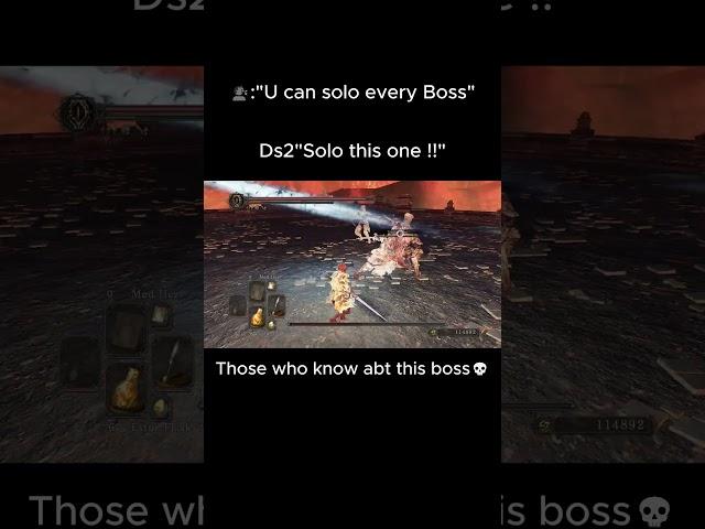 The  strongest boss ? #shorts #darksouls2 #darksouls #memes #funnygaming