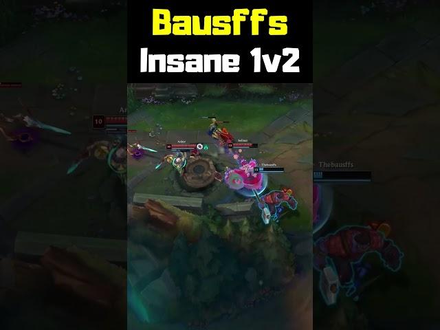 Bausffs Insane 1v2 - League of Legends #shorts