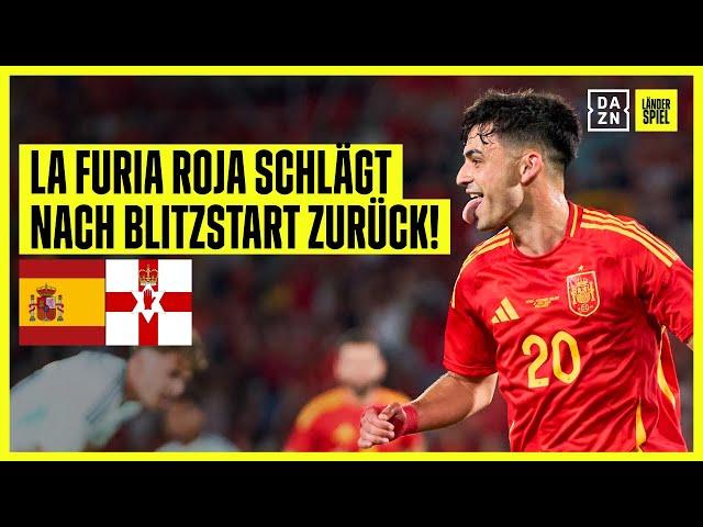 Unbeeindruckte Spanier schießen Nordirland ab! Spanien - Nordirland | Testspiel | DAZN Highlights