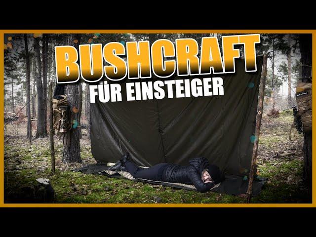 FORMATANKÜNDIGUNG: Bushcraft für Einsteiger BDVENTURE | Basti und Diana