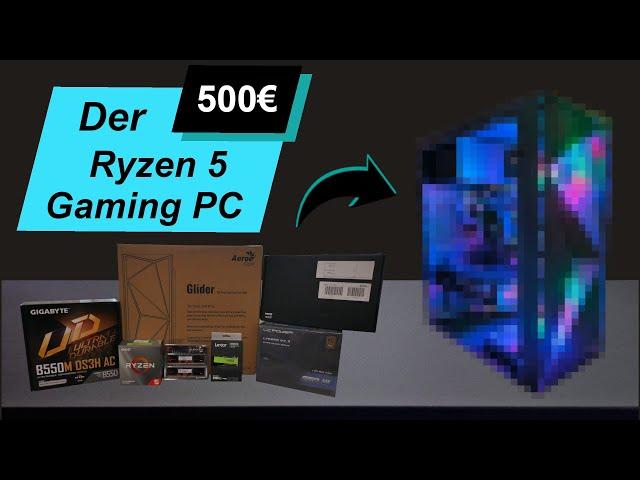 Der 500€ Gaming PC mit AMD Ryzen 5 3600/RX 5700 XT