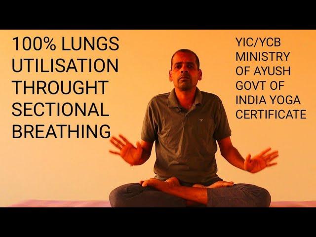 ABDOMINAL | THORACIC | CLAVICULAR  BREATHING FOR AYUSH / YIC YOGA  EXAMS | SWAMI VIVEKANANDA YOGA |