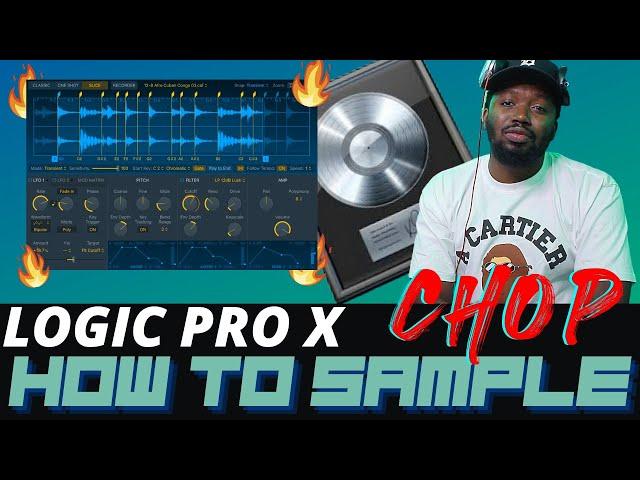 How to Chop Samples QUICK & EASY in Logic X 10.5  BEGINNERS | Quick Sampler (Q-Sampler) Tutorial