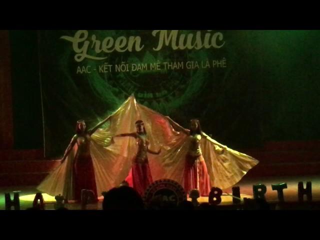 HaUI club AAC: Belly dance (Green music 2)